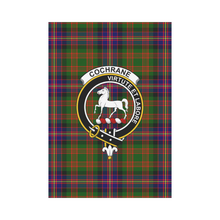 Load image into Gallery viewer, Cochrane Modernchattan Tartan Flag Clan Badge