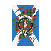 Load image into Gallery viewer, Boyd Lives In Me Tartan Flag - Boyd ,Tartan Flag,tartan,Scottish Tartan,Scottish Clans,Scots Tartan,Scotland Tartan,rr_track_tartan,rr_track_nltartan,rr_track_dnt,online shopping,Merry Christmas,garden flags,garden flag,Cyber Monday,Black Friday,Tartan Lives in me