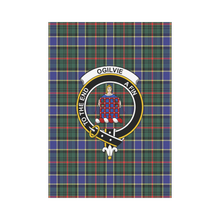 Load image into Gallery viewer, Ogilvie Hunting Modern Tartan Flag Clan Badge