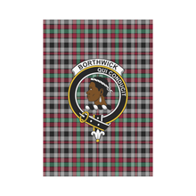 Load image into Gallery viewer, Borthwick Ancient Tartan Flag Clan Badge