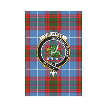 Load image into Gallery viewer, Crichton District Tartan Flag Clan Badge,tartan garden flag,tartan,Scottish Tartan,Scottish Clans,Scots Tartan,Scotland Tartan,online shopping,Merry Christmas,garden flags,garden flag,Cyber Monday,Black Friday,tartan flag