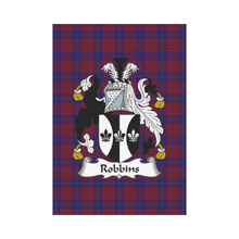 Load image into Gallery viewer, Robbins Tartan Flag Clan Badge