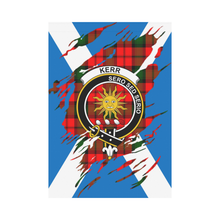 Load image into Gallery viewer, Kerr Lives In Me Tartan Flag - Kerr ,Tartan Flag,tartan,Scottish Tartan,Scottish Clans,Scots Tartan,Scotland Tartan,rr_track_tartan,rr_track_nltartan,rr_track_dnt,online shopping,Merry Christmas,garden flags,garden flag,Cyber Monday,Black Friday,Tartan Lives in me
