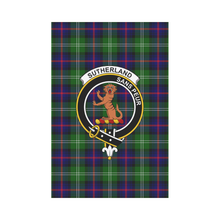 Load image into Gallery viewer, Sutherland I Tartan Flag Clan Badge