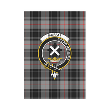 Load image into Gallery viewer, Moffat Modern Tartan Flag Clan Badge