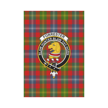 Load image into Gallery viewer, Forrester Tartan Flag Clan Badge,tartan garden flag,tartan,Scottish Tartan,Scottish Clans,Scots Tartan,Scotland Tartan,online shopping,Merry Christmas,garden flags,garden flag,Cyber Monday,Black Friday,tartan flag