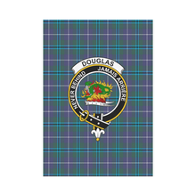 Load image into Gallery viewer, Douglas Modern Tartan Flag Clan Badge